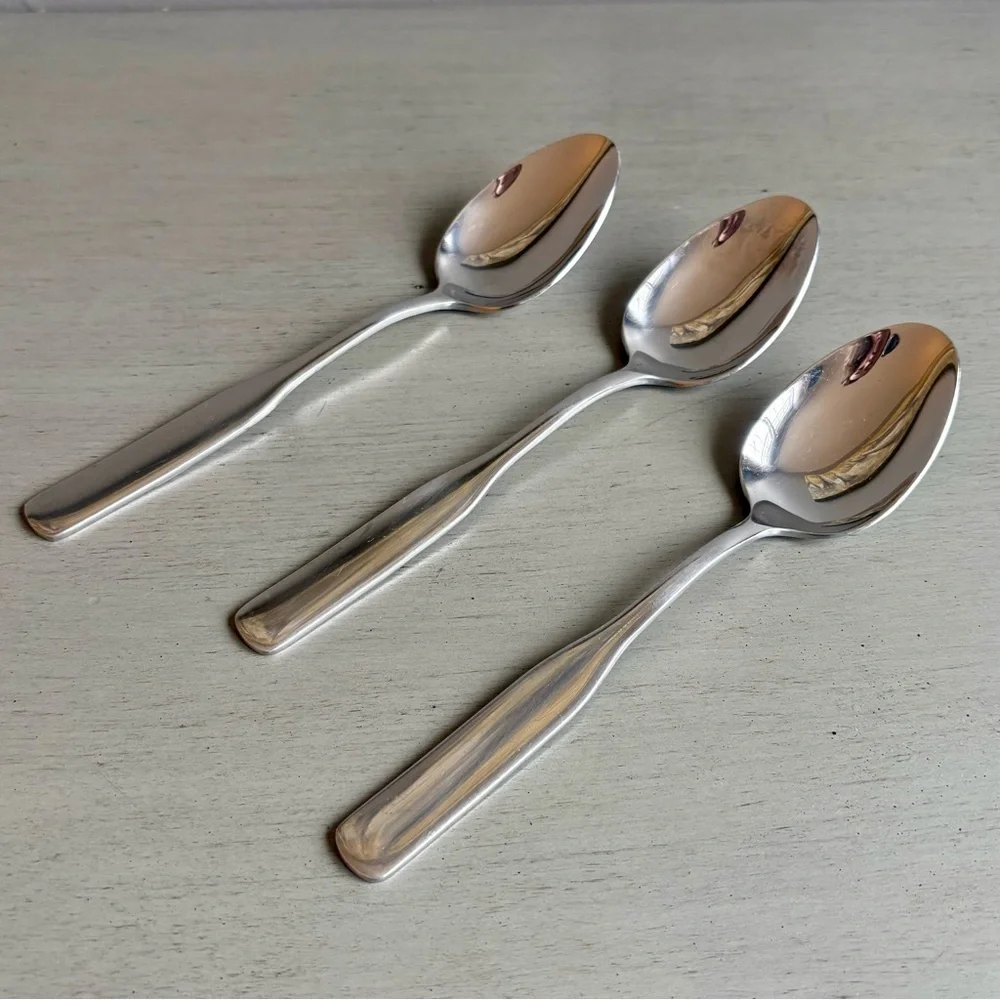 Reed & Barton HERITAGE MINT Stainless Flatware Silverware Spoon - Lot of 3